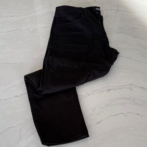 PAIGE Black Cargo Pants